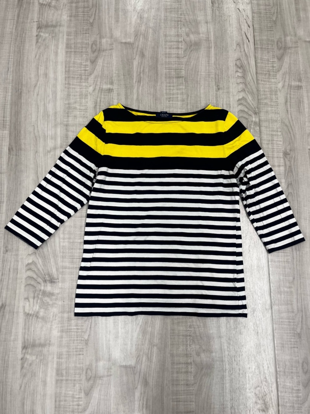 Striped long sleeve T-shirt